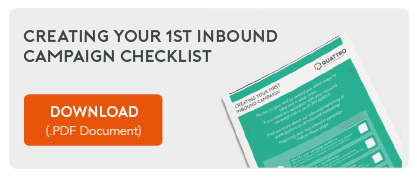 Creating your 1st inbound campaign checklist