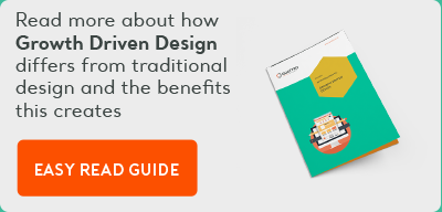 GDD Growth Driven Design Websites CTA